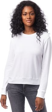 Cotton Modal Interlock Pullover Sweatshirt