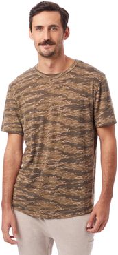 Eco-Jersey Printed Shirttail T-Shirt