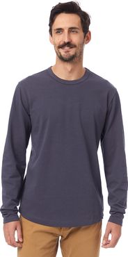 Hemp-Blend Long Sleeve T-Shirt