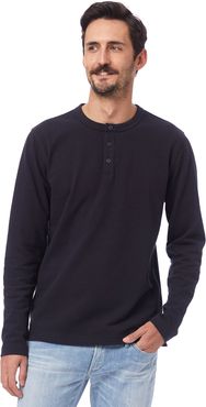 Heavyweight Recycled Cotton Henley