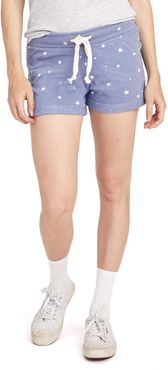 Cozy Printed Lightweight French Terry Shorts