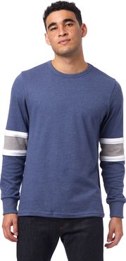 Colorblocked Vintage Heavy Knit T-Shirt