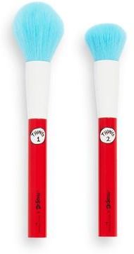 x Dr. Seuss Thing 1 and Thing 2 Brush Set Pennelli Cipria 80 g unisex