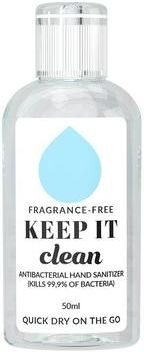 Clean Fragrance-Free Igienizzante mani 50 ml unisex