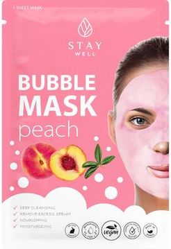 Deep Cleansing Bubble Mask – Peach Maschere in tessuto 20 g unisex