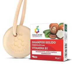 Shampoo Solido Vitamina B5 80 g unisex