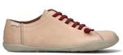 Sneaker donna beige in pelle