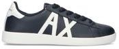 EA7 Sneaker uomo blu in pelle