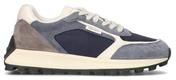 Sneaker uomo blu in suede