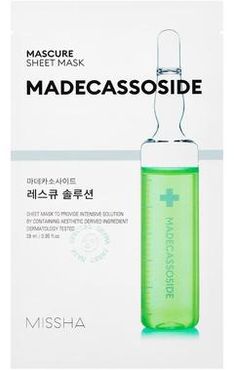 Mascure Rescue Solution Sheet Mask (Madecassoside) Maschere in tessuto 28 ml unisex