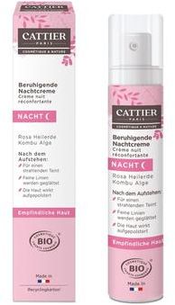 Argilla rosa & Kombu Age Crema da notte lenitiva Tendre Cocon Crema notte 50 ml unisex