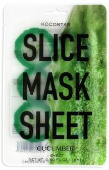 Kokostar Slice Mask Sheet Cucumber Maschere in tessuto 15 ml female