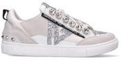 Sneaker donna bianca in pelle