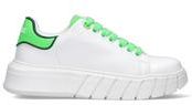 Sneaker donna bianca/verde