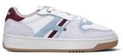 Sneaker donna bianca/azzurra in pelle