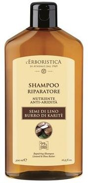 L' Erboristica Shampoo Riparatore ai Semi di Lino e Burro di Karité 300 ml female