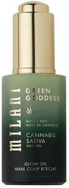 Green Goddess Glow Oil Olio viso 30 ml Bianco unisex