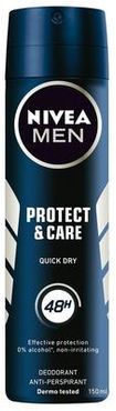 Protect & Care Deodorante Spray Creme corpo 150 ml male