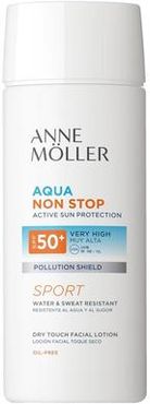 Aqua Non Stop Facial Lotion LSF50+ Crema solare 75 ml unisex