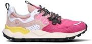 Sneaker donna rosa in suede