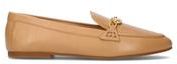 Mocassino donna beige in pelle