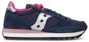 Sneaker donna blu/rosa in suede