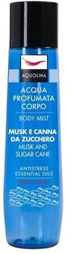 Acqua corpo profumata Musk e canna da zucchero 150 ml Corpo unisex