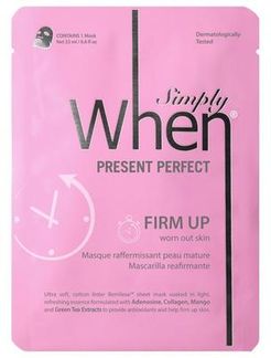 Simply When Present Perfect Sheet Mask Maschere in tessuto 23 g unisex