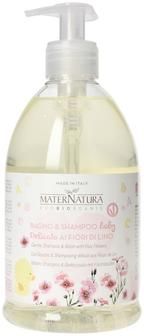 Bio beauty routine Baby Bagno & Shampoo Baby Delicato Ai Fiori Di Lino 500 ml unisex