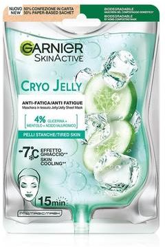 Skinactive Hyaluronic CryoJelly maschera in tessuto jelly anti-fatica Maschere in tessuto 22 g female