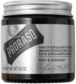 Menta e rosmarino Exfoliating Paste barba Cura della barba 100 ml unisex