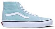 SK8-HI Sneaker donna azzurra in suede