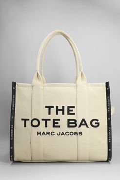 Tote Traveler tote in Cotone Beige