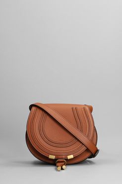 Borsa a spalla Marcie  in Pelle Cuoio naturale