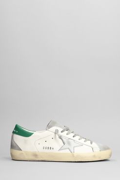 Sneakers Superstar in pelle e camoscio Bianco