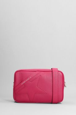 Borsa a spalla  in Pelle Fucsia