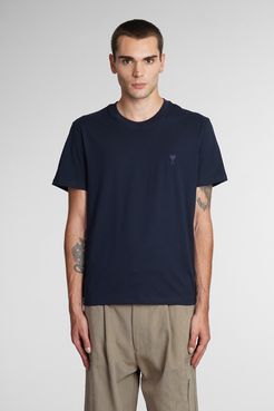 T-Shirt  in Cotone Blu