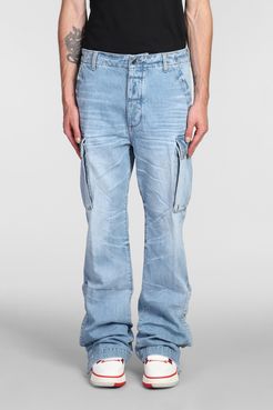 Jeans  in Cotone Celeste