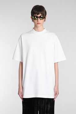 T-Shirt  in Cotone Bianco