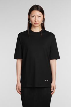 T-Shirt  in Cotone Nero