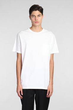 T-Shirt New Jersey in Cotone Bianco