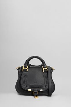 Borsa a mano Mini crossbody in Pelle Nera