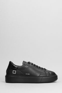 Sneakers Sfera Mirror in Pelle Nera