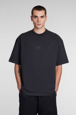 T-Shirt  in Cotone Nero