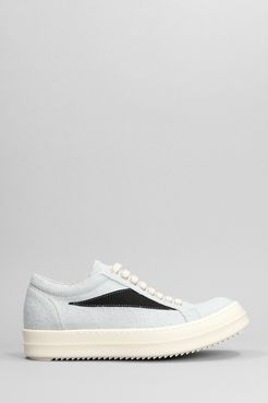 Sneakers Vintage sneaks in Cotone Celeste