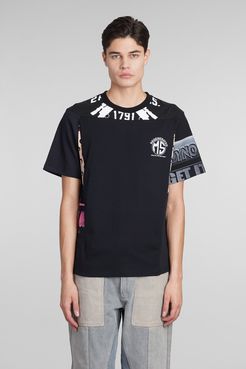 T-Shirt  in Cotone Nero