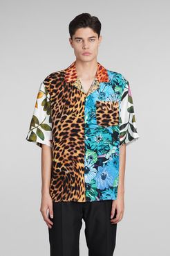Camicia  in Seta Multicolor