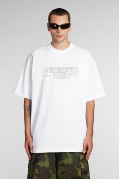 T-Shirt  in Cotone Bianco