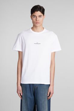 T-Shirt  in Cotone Bianco