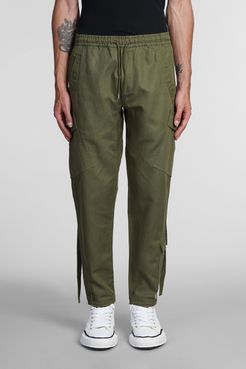 Pantalone Miltype in Cotone Verde
